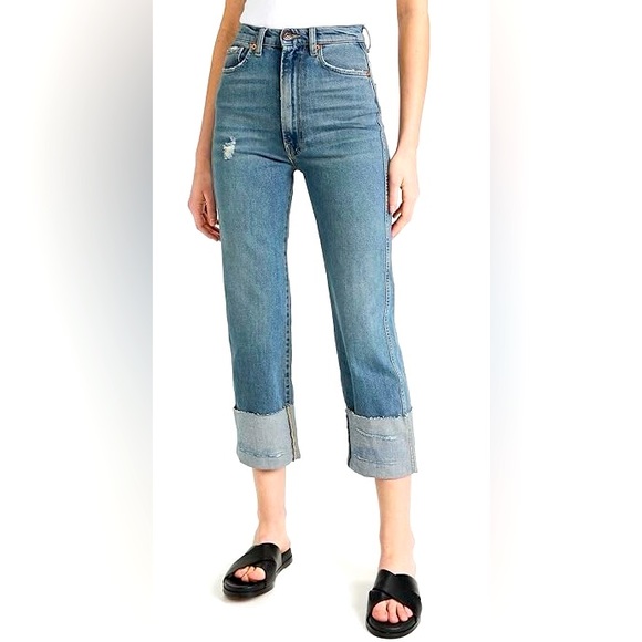 3x1 Claudia Extreme Hi Kick Tear Jeans - Picture 2 of 11